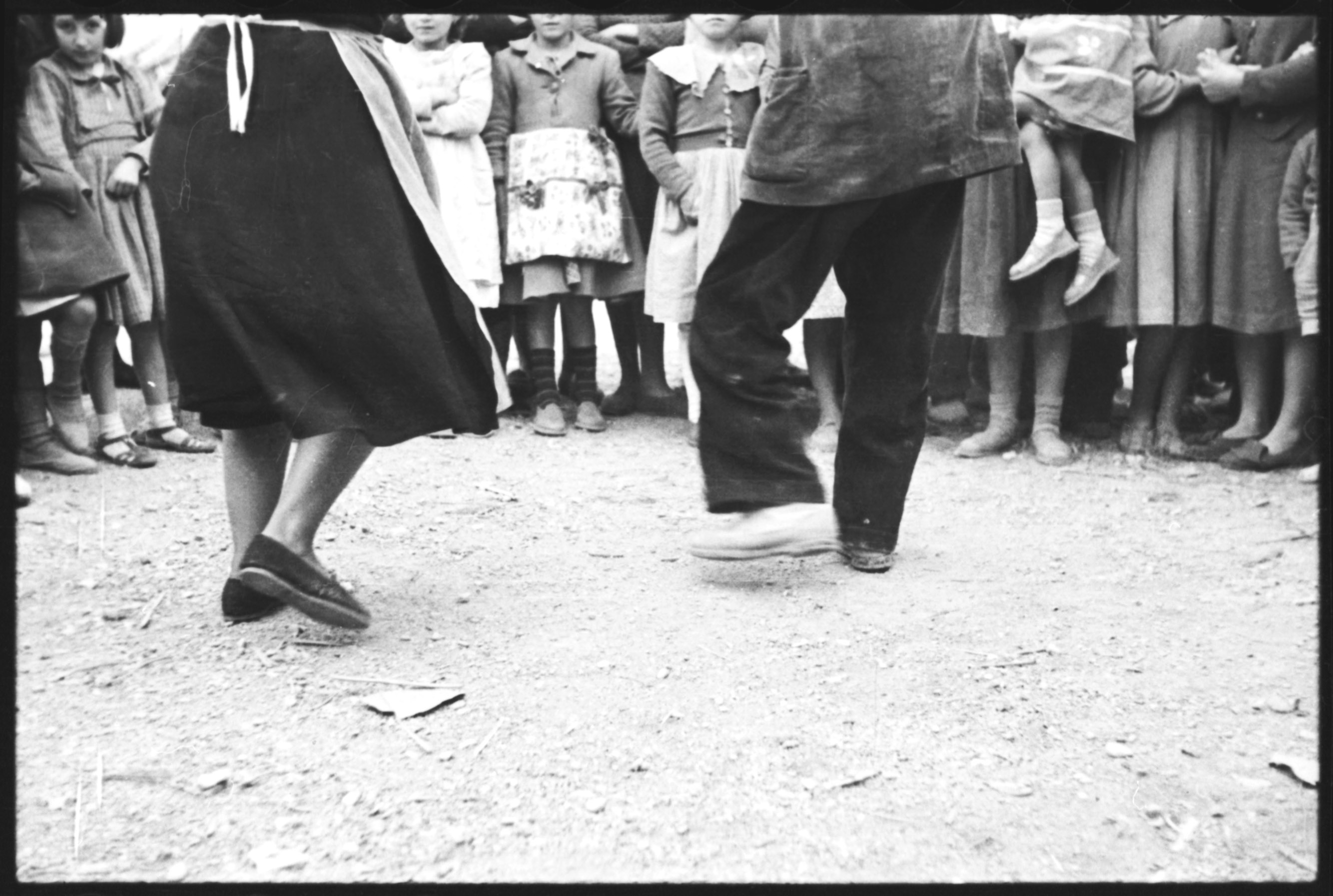 "Sevillana dancers in town square," From the Alan Lomax Collection at the American Folklife Center, Library of Congress. Used courtesy of the Association for Cultural Equity.