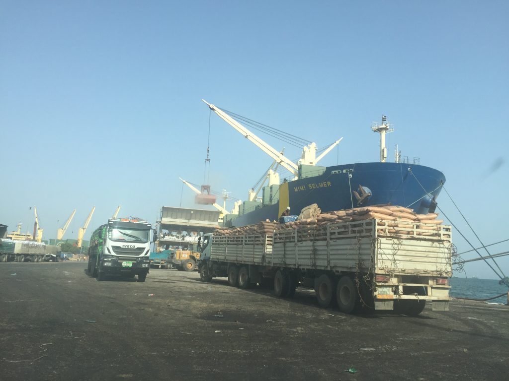 Djibouti Port.