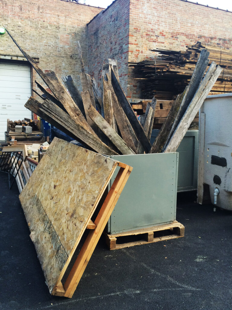 “Forests” awaiting processing, Chicago, 2015