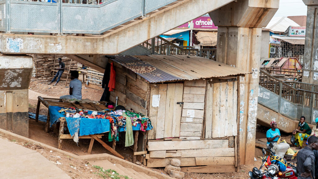 The road has been repurposed in its unfinished state