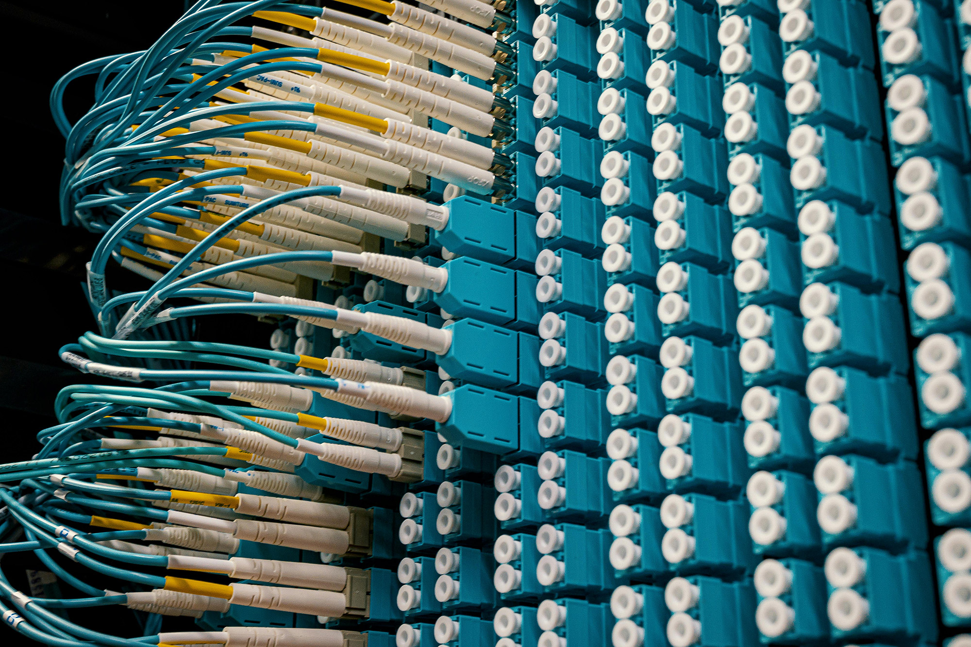 Wires in haint blue